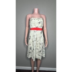 Maeve for Anthropologie Fetch and Frolic Dog Print Dress Size 2